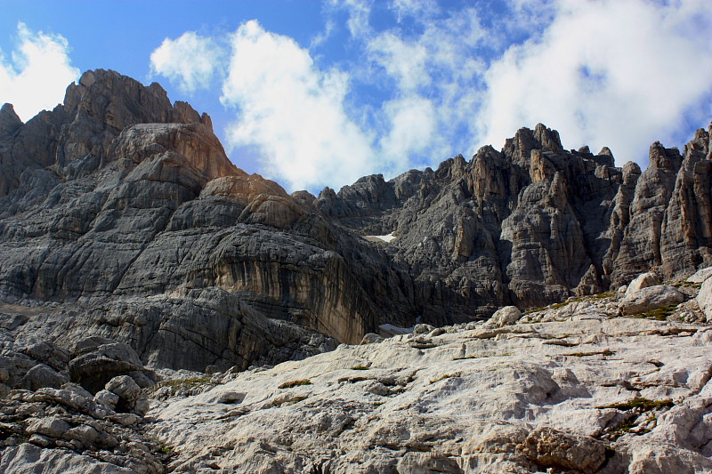 Nel gruppo del Sorapss (Dolomiti)